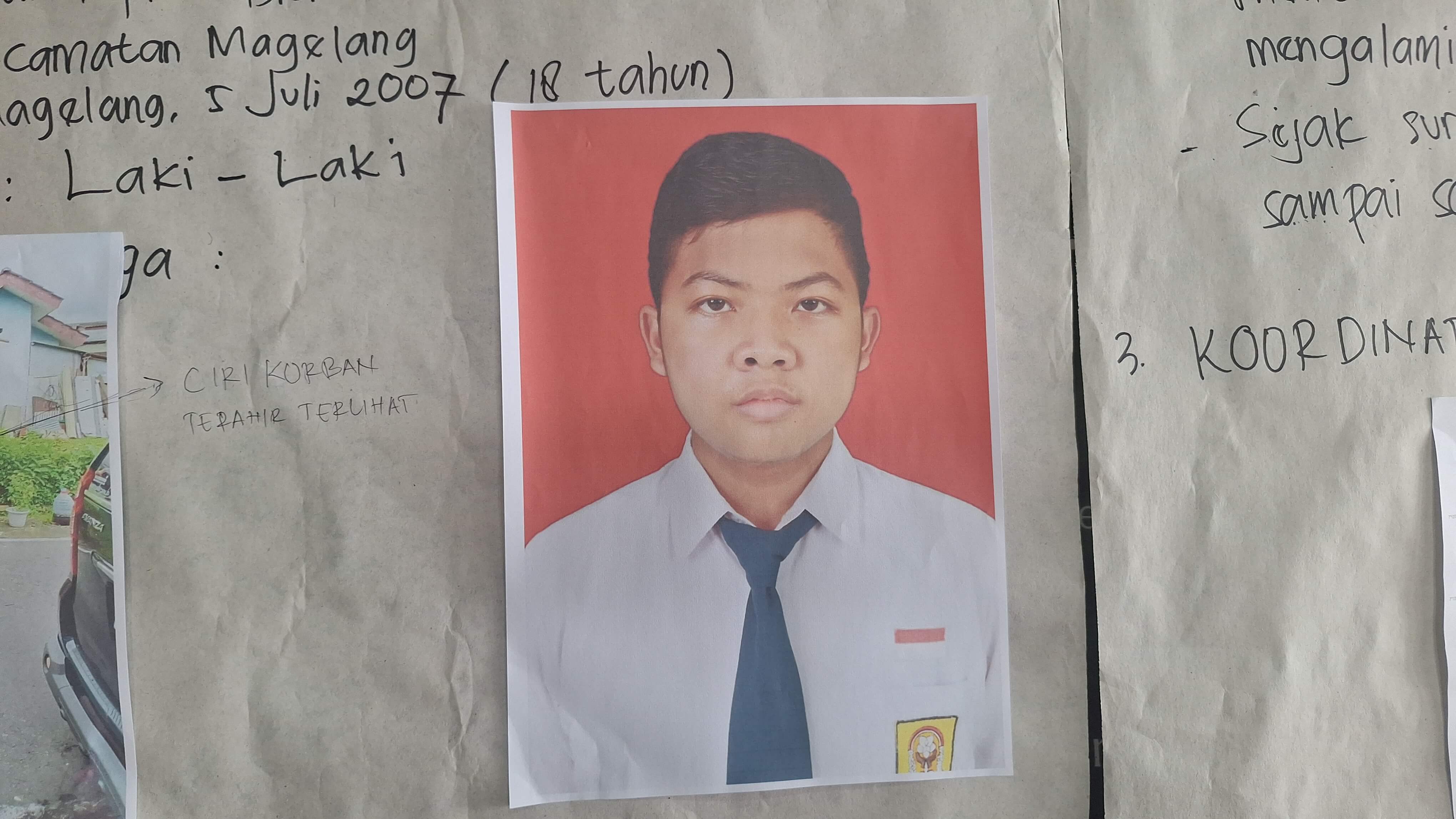 Sosok Syafiq Siswa SMA di Magelang yang Hilang Saat Tektok Gunung Slamet.