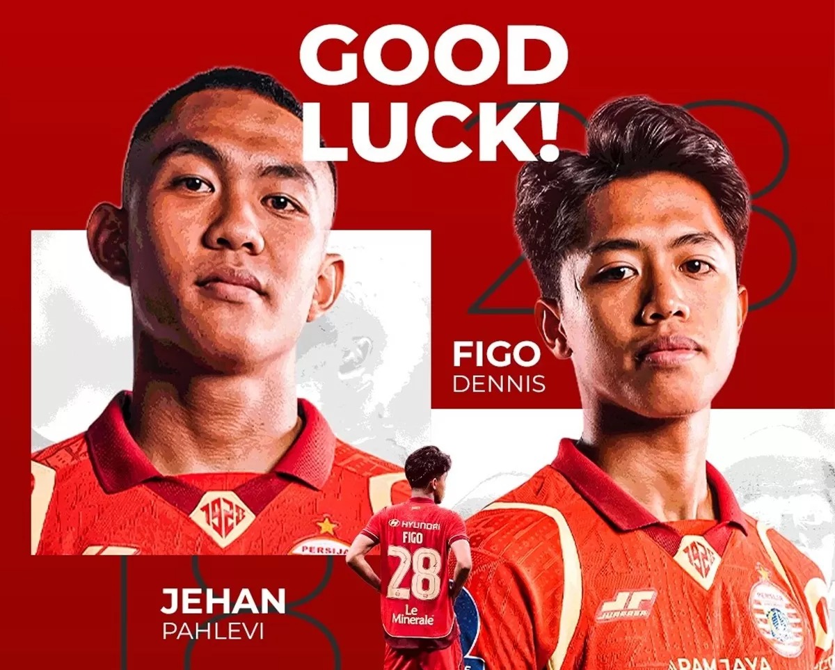 Persija Jakarta pinjamkan 2 pemain mudanya, Figo Dennis dan Jehan Pahlevi ke klub lain.