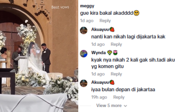 Cuplikan prosesi pernikahan Angi Prijanto dan Ranggaz Laksmana di Maroko.