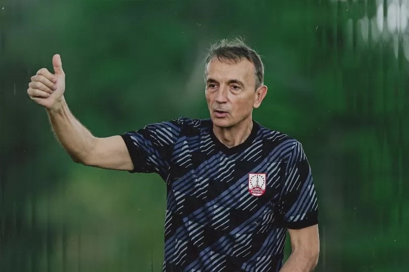 Pelatih baru Persis Solo Milomir Seslija.