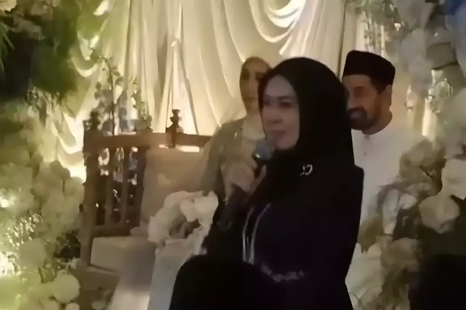 Viral video Muzakir Manaf alias Mualem Diduga Menikah di Malaysia.