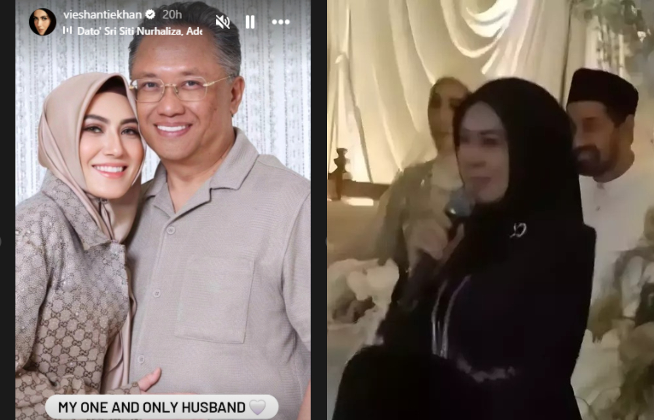 Datin Sri Vie Shantie Khan pamer foto sang suami usai diduga menikah dengan Mualem alias Muzakir Manaf.