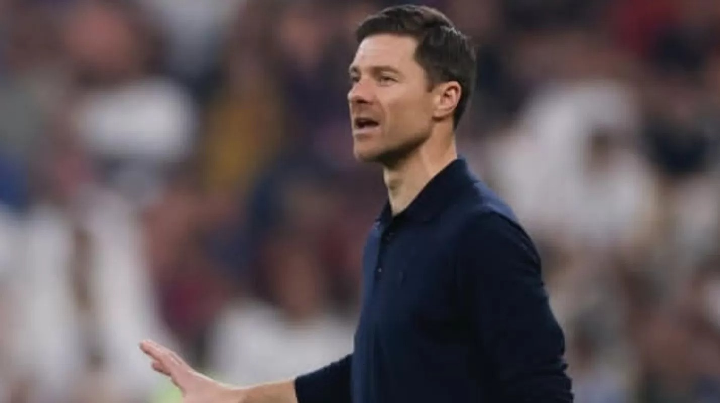 Xabi Alonso saat melatih Real Madrid.