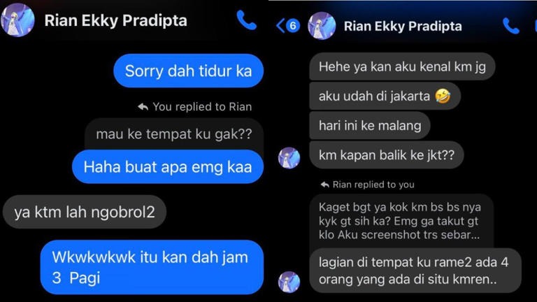 Isi DM Rian Ekky Pradipta alias Rian D