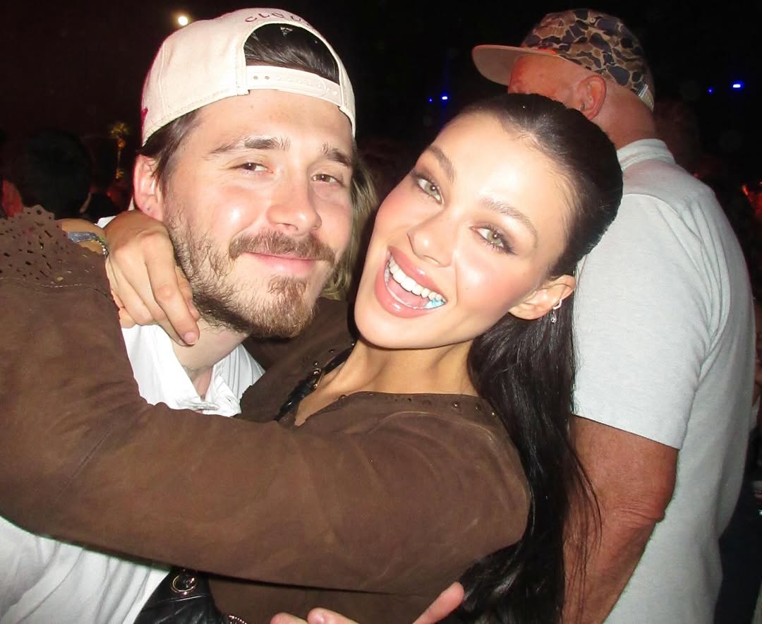 Nicola Pelts dan Brooklyn Beckham.