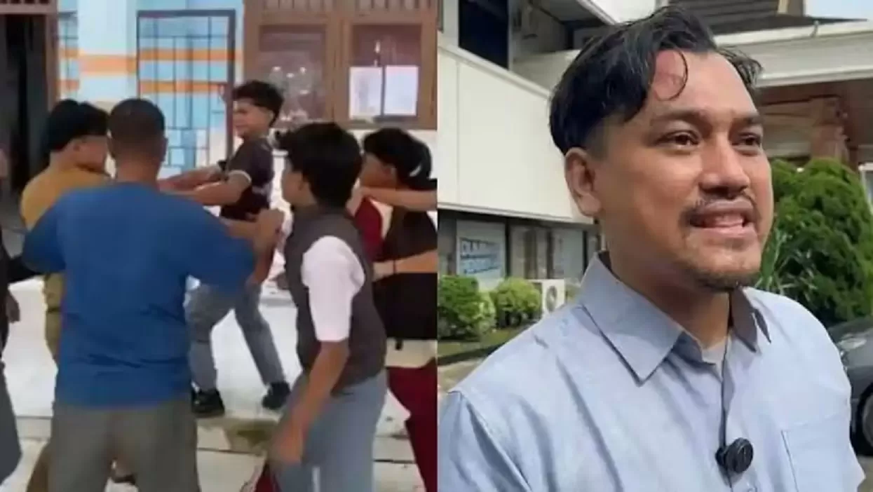 Agus Saputra guru yang dikeroyok siswa di Jambi.