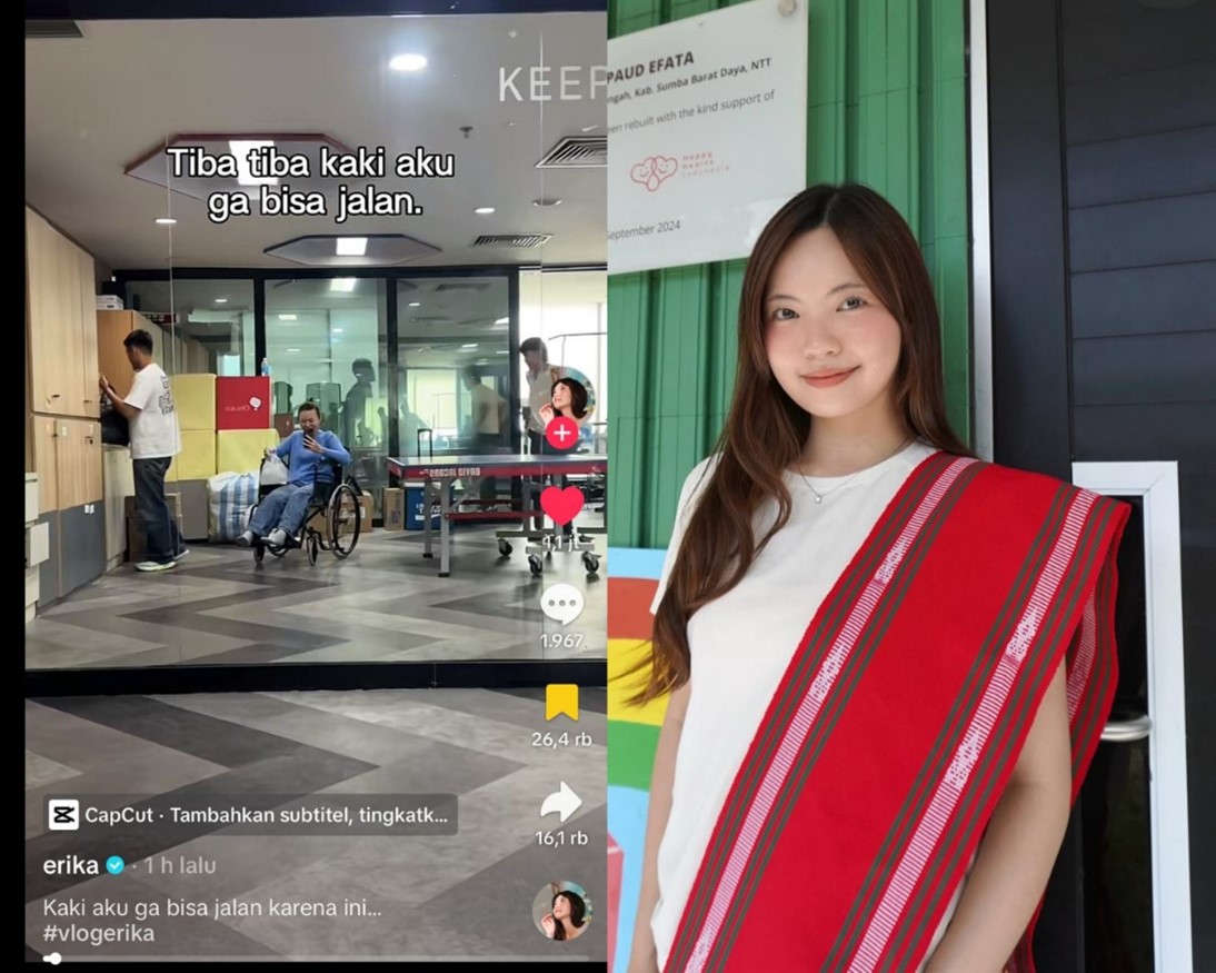Sreenshoot akun Tiktok Erika Richardo (@erikarichardo), sosok Erika Richardo.