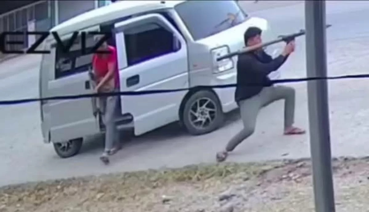 Detik-detik serangan Walikota Filipina terekam kamera. Pelaku gunakan RPG.