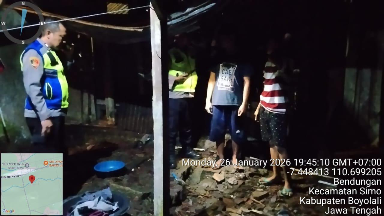 Ledakan petasan mengguncang rumah warga di Simo, Boyolali
