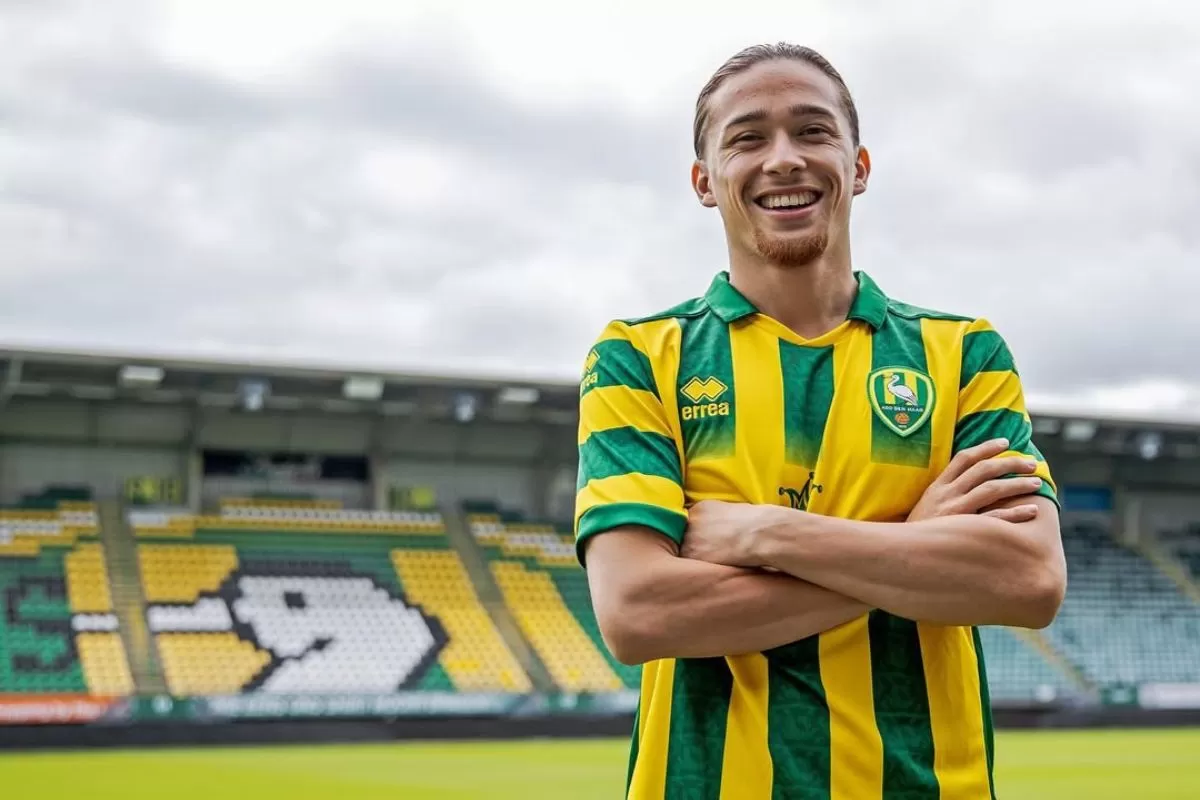 Jordy Wehrmann saat bermain di ADO Den Haag.