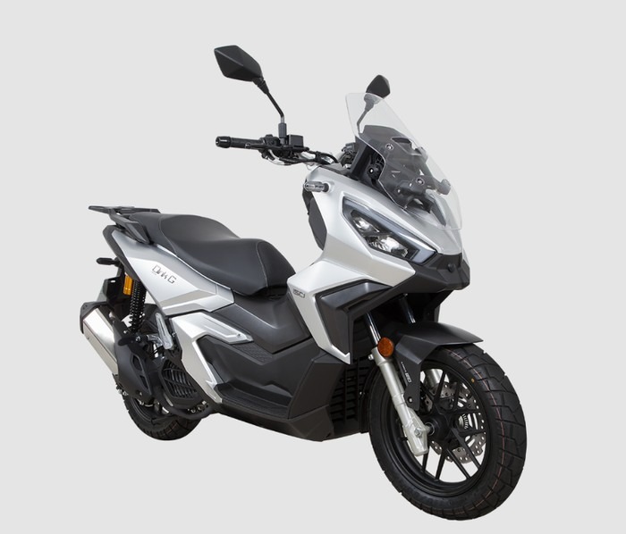 Kymco Dink G150 2026 jadi saingan berat Honda ADV 160.