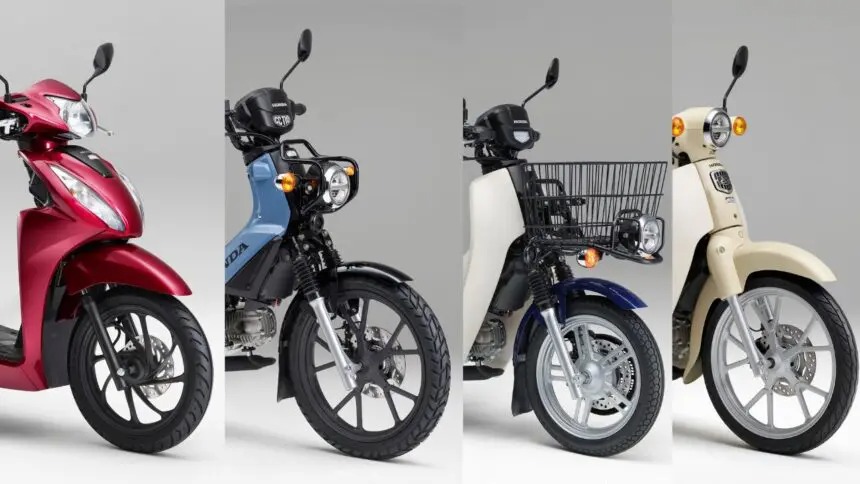 4 motor Lite Series baru dari Honda.