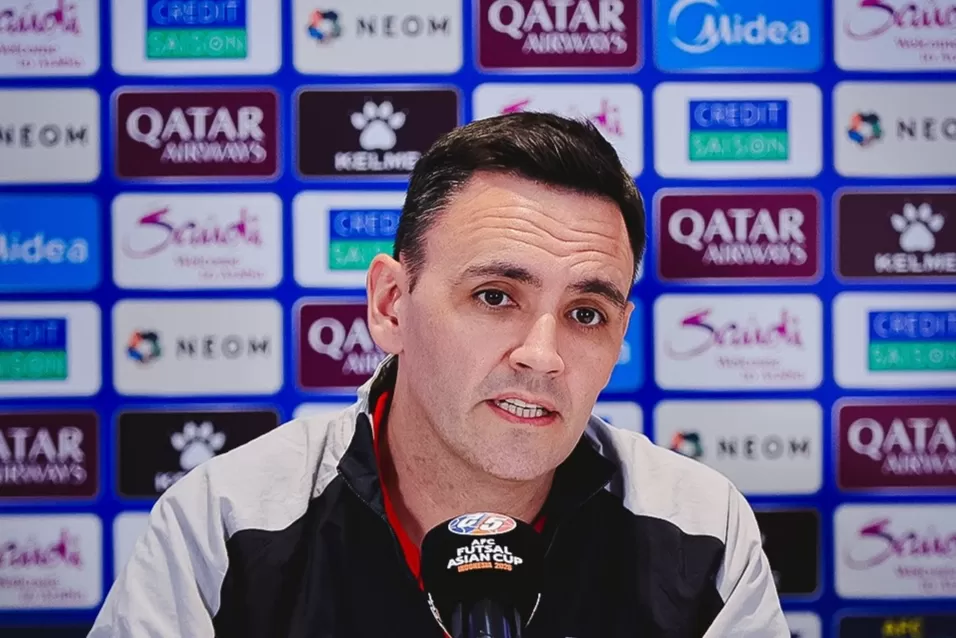 Hector Souto pelatih Timnas Futsal Indonesia.