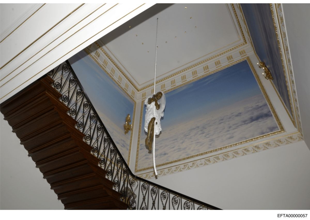 Kondisi rumah Jeffrey Epstein.