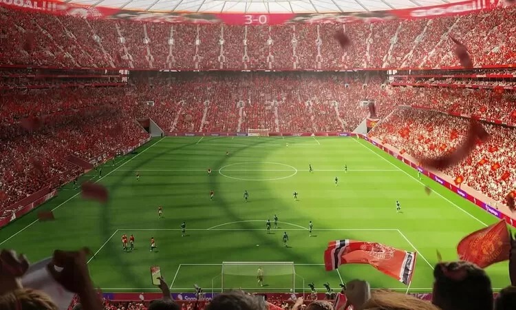 Stadion Old Trafford.
