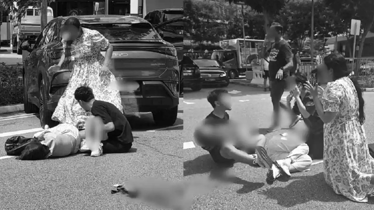 Viral WNI alami kecelakan di Chinatown Singapura, seorang anak berusia 6 tahun bernama Sheyna jadi korban.