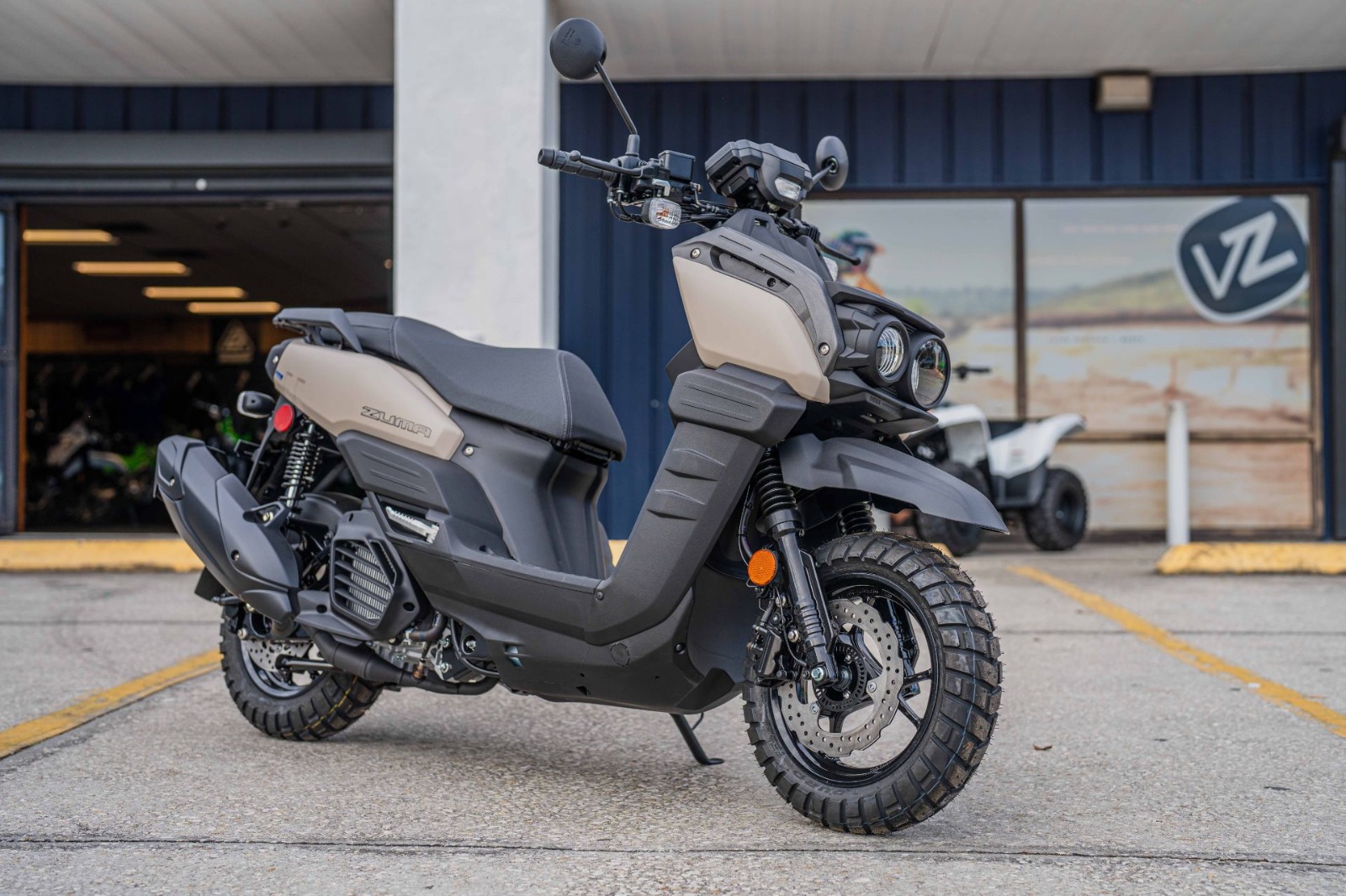 Tampang Yamaha Zuma 125.