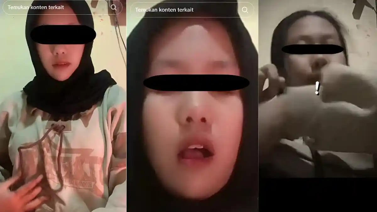 Link video cukur kumis bawah viral di TikTok.