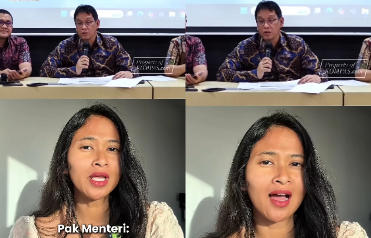 Salah satu unggahan lawas Dwi Sasetyaningtyas saat kritik Menkeu Purbaya Yudhi Sadewa di Instagramnya.