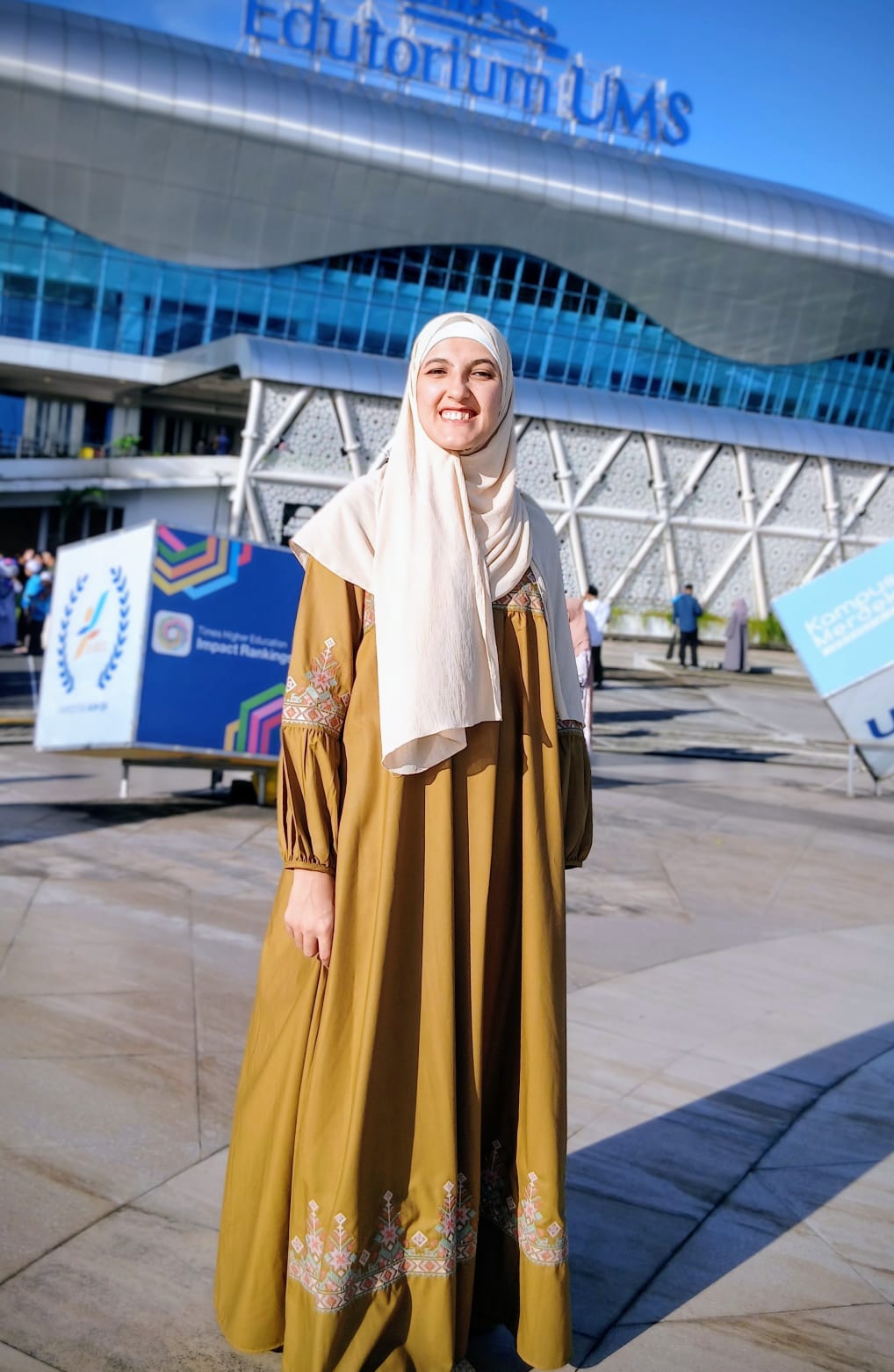 Mariam Elbanna, mahasiswi asal Kairo yang kuliah di UMS, membagikan pengalamannya menjalani Ramadan di Indonesia.