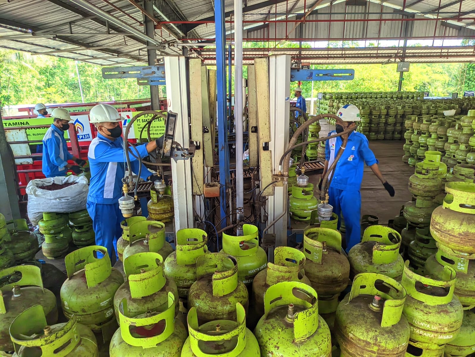 Kuota elpiji 3 kg Wonogiri 2026 turun, tambahan kuota fakultatif jelang Lebaran.