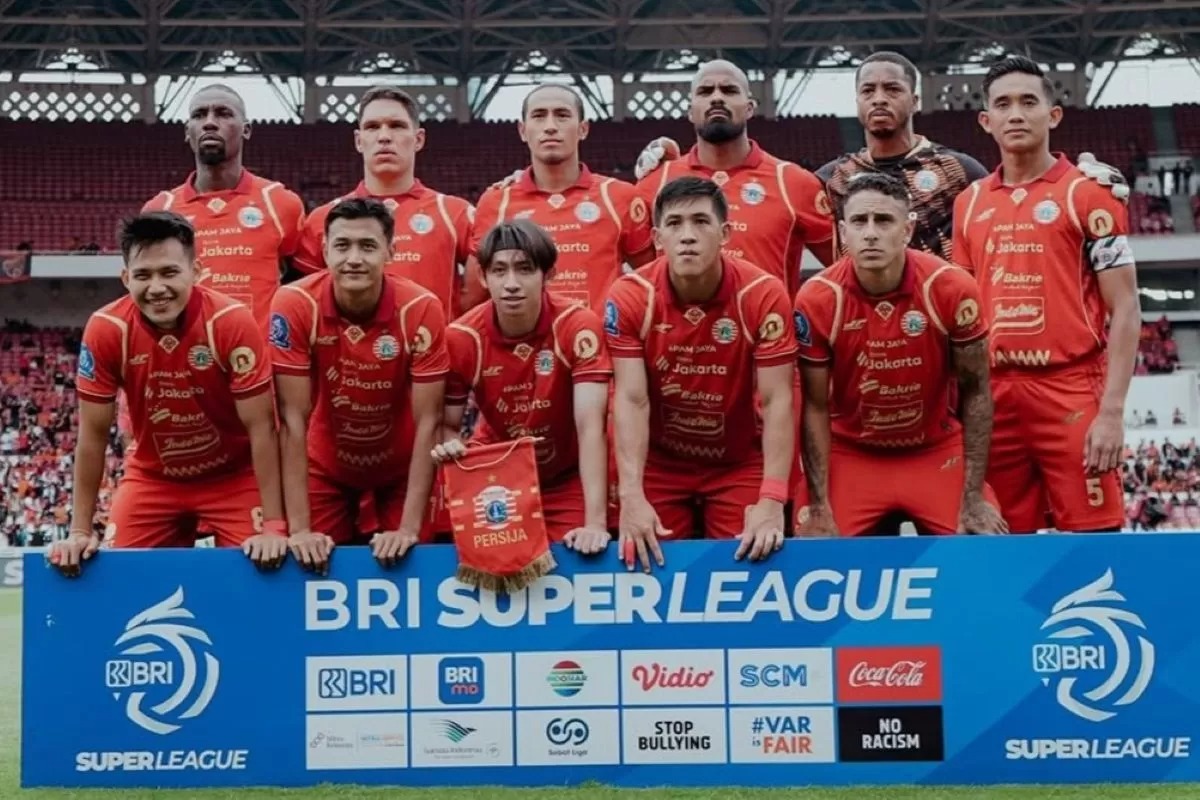 lustrasi skuad Persija Jakarta. 