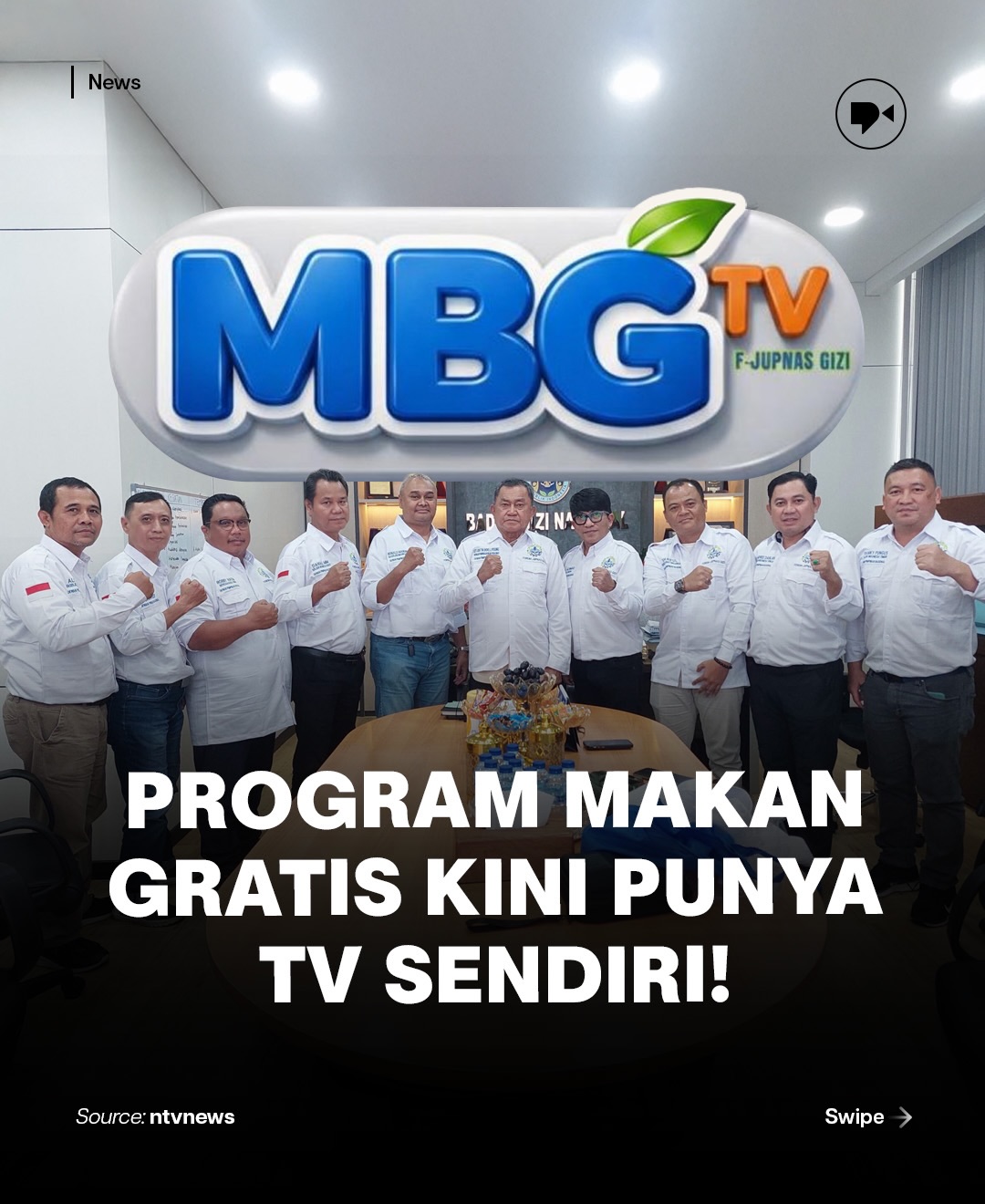 MBG TV Resmi Mengudara.