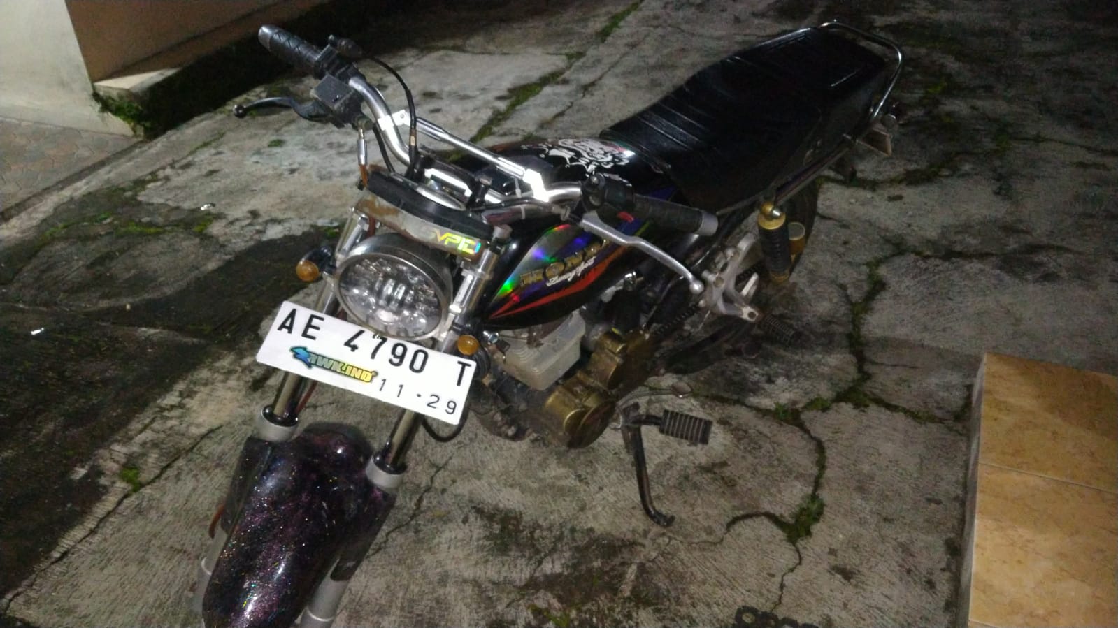 TRAGIS : Peristiwa tabrak lari terjadi di Jalan Slogohimo-Purwantoro mengakibatkan pengendara sepeda motor meninggal dunia.