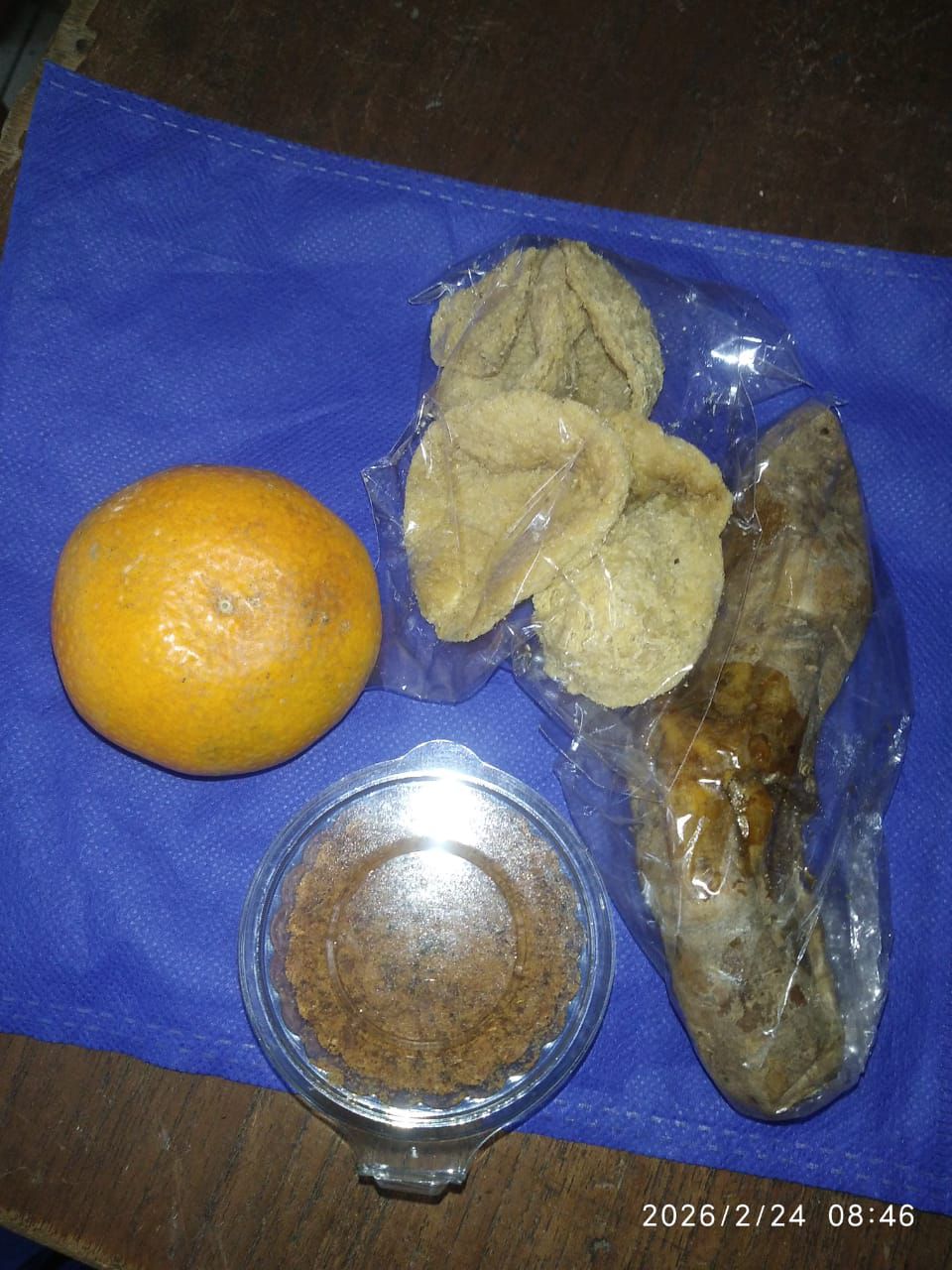 Menu MBG yang diberikan kepada siswa di Sragen.