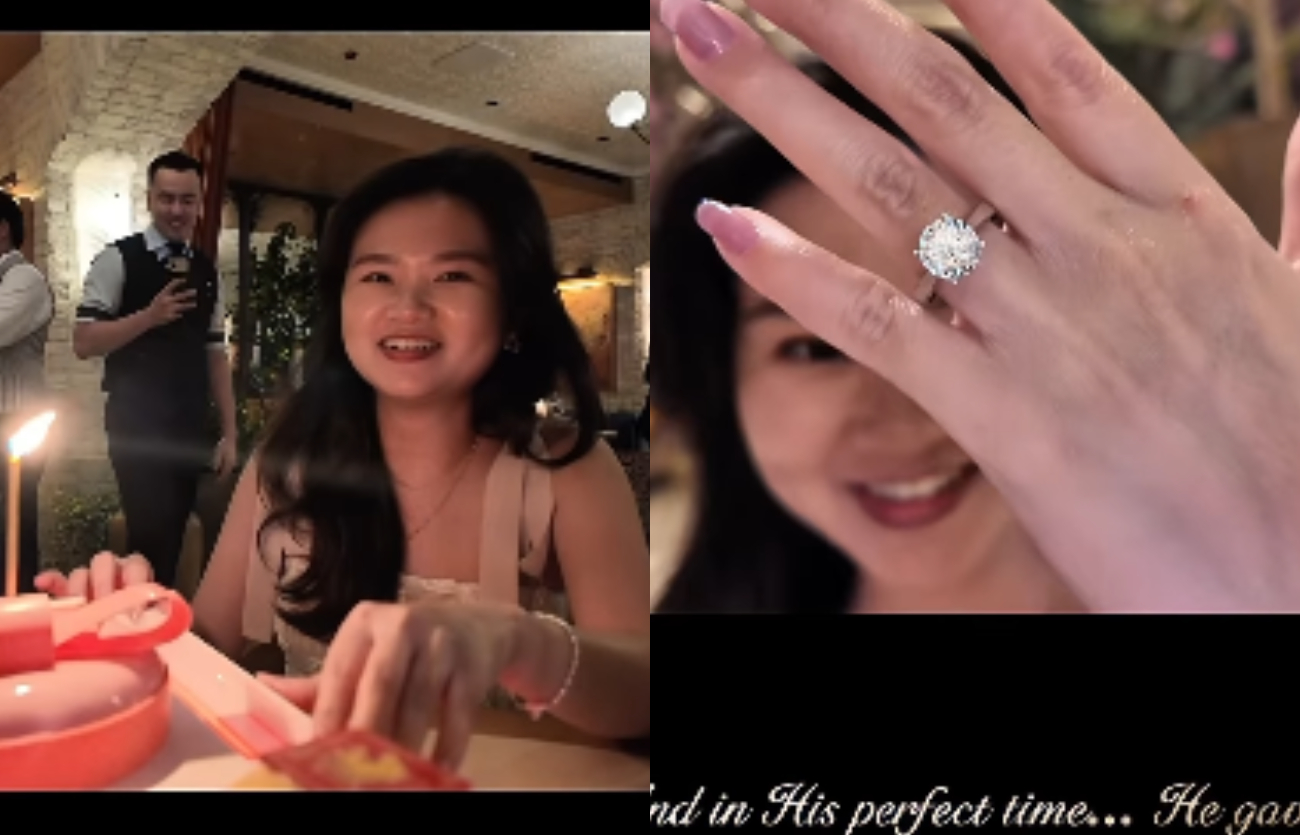 Felicia Tissue pamer cincin di jari manisnya, diduga dilamar sang kekasih.