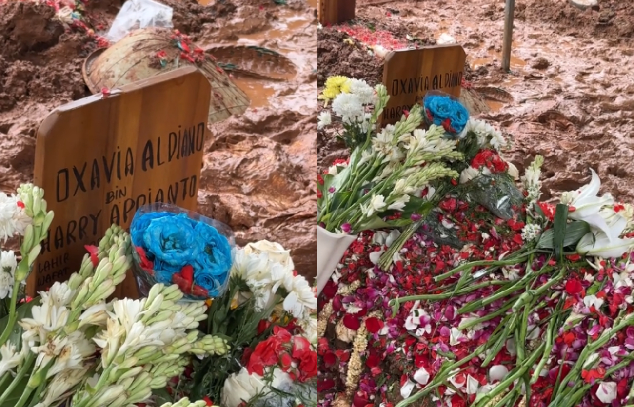 Vidi Aldiano dimakamkan di TPU Tanah Kusir.