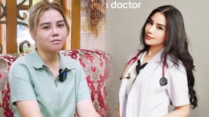 Potret Cindy Rizap diduga sebelum melakukan operasi plastik.