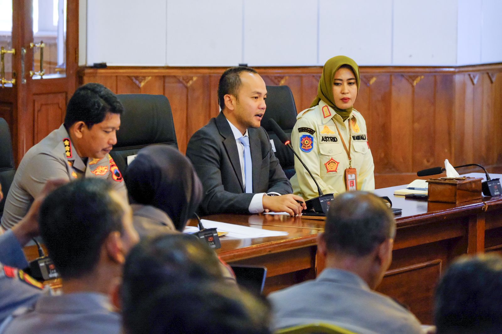 SINERGI : Pemerintah Kota Surakarta bersama Polresta Surakarta menghadirkan Layanan Safe House 110.