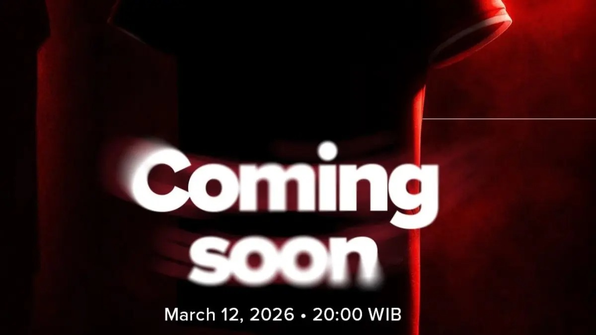 Bocoran tampilan jersey baru Timnas Indonesia produksi Kelme yang akan resmi diperkenalkan kepada publik pada 12 Maret 2026. 