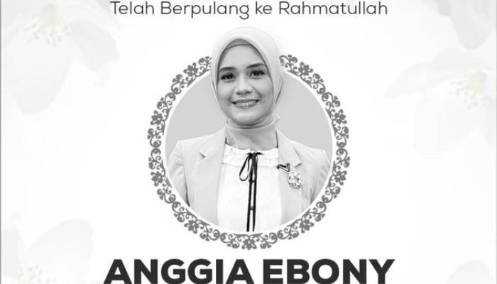 Anggia Ebony jurnalis meninggal dunia.