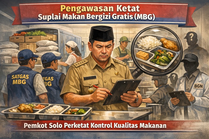 Pemerintah Kota Surakarta akan memperketat pemantauan suplai bahan makanan dalam Program Makan Bergizi Gratis (MBG) di Kota Solo.
