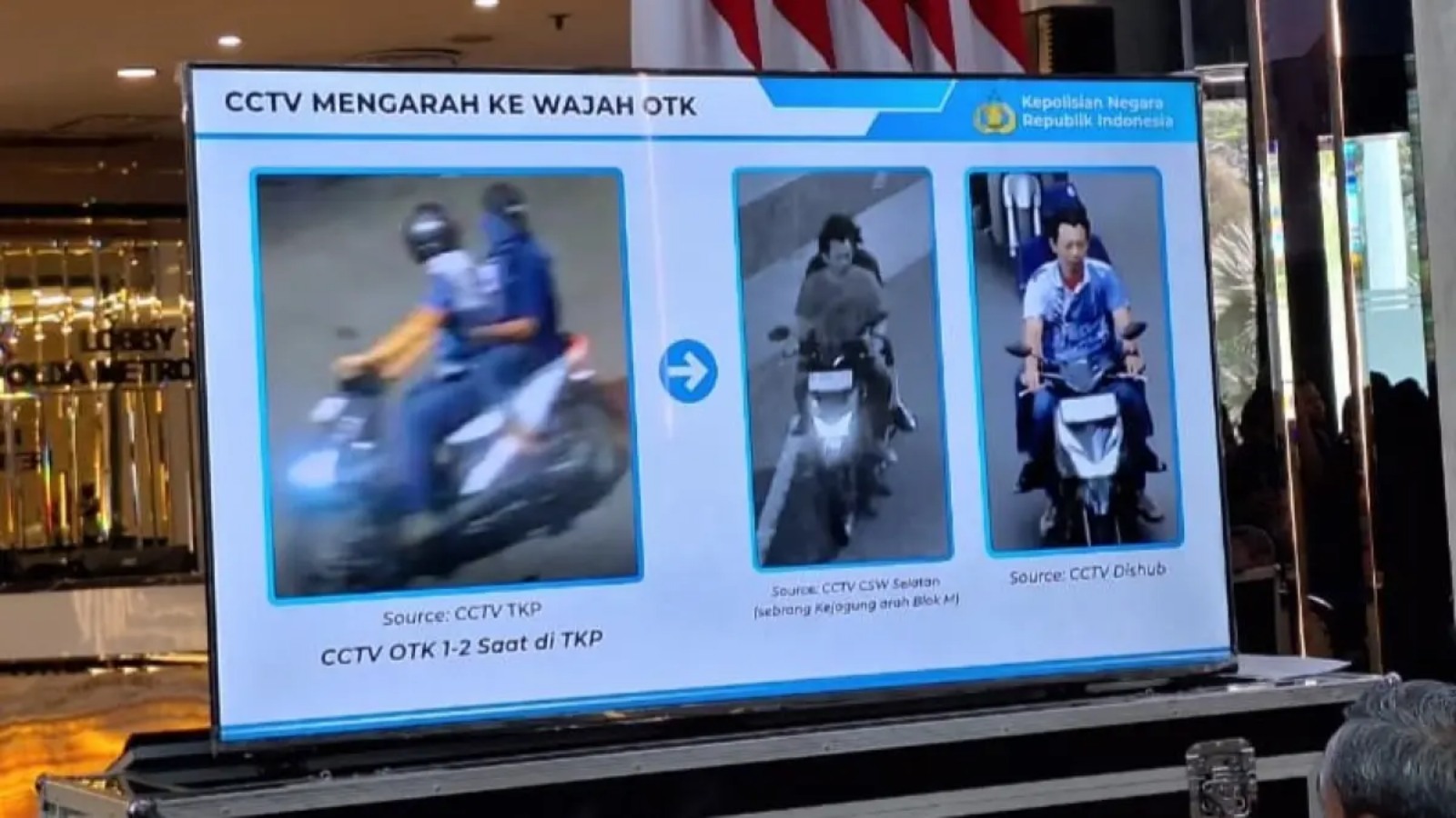 Dua pria berinisial BHC dan MAK yang diduga sebagai eksekutor penyiraman air keras kepada Aktivis KontraS Andrie Yunus. 