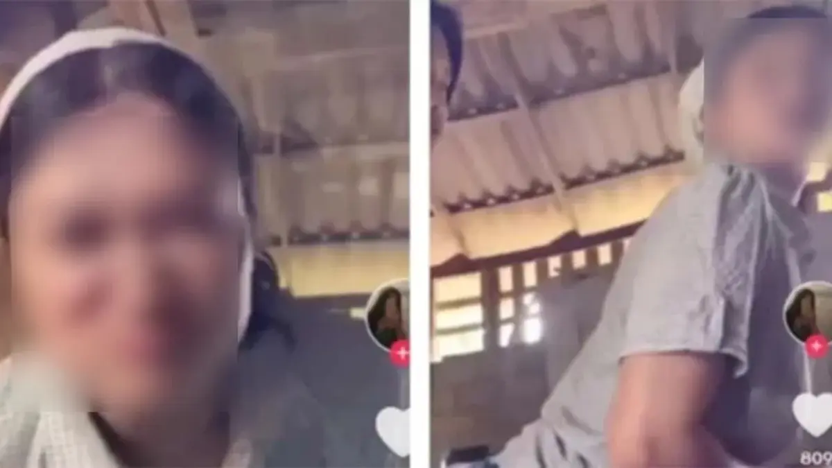 Video viral 7 menit Ibu Tiri vs Anak Tiri di ladang sawit yang pindah ke dapur jadi buruan netizen. (TANGKAPAN LAYAR/ISTIMEWA)
