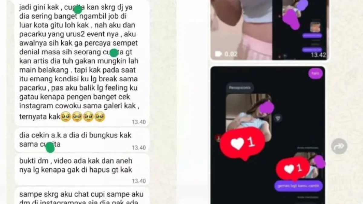 bukti chat Cupi Cupita.