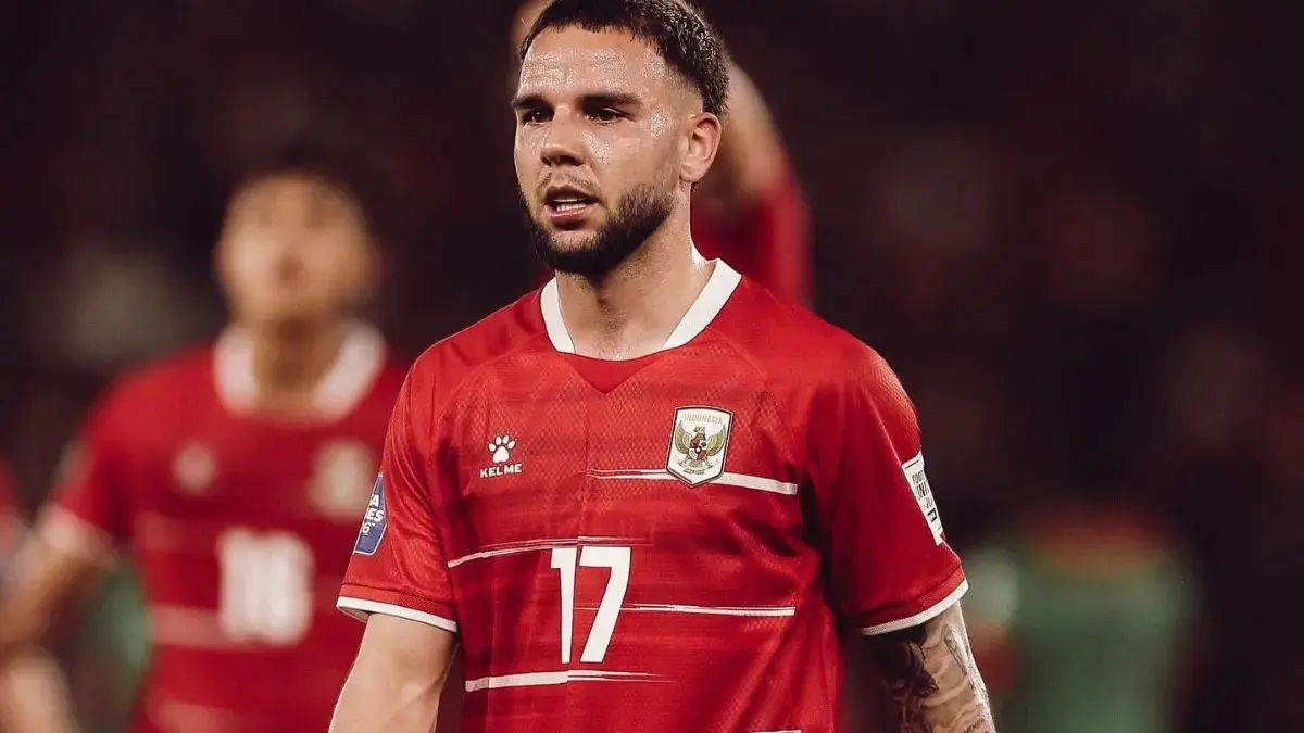 Calvin Verdonk tampil impresif sebagai gelandang serang saat timnas Indonesia menghadapi Bulgaria di SUGBK. (Instagram @c.verdonk)