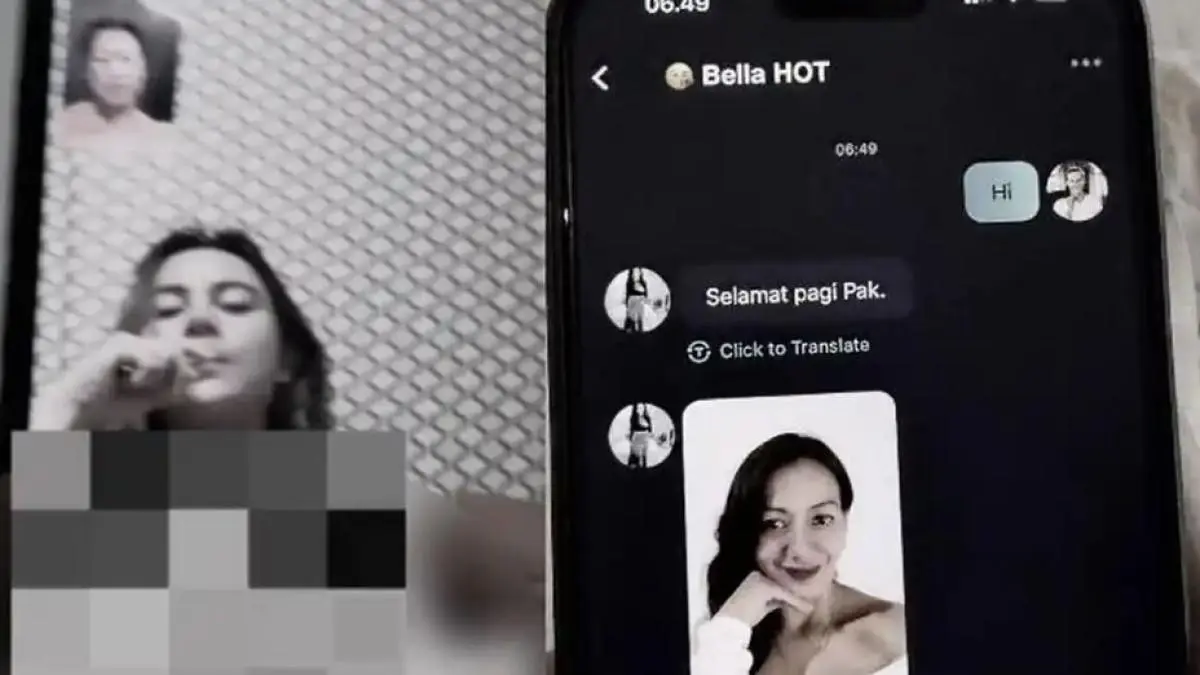 Chat garel sosok diduga selingkuhan Alexander Assad suami Clara Shinta terbongkar. (Instagram)