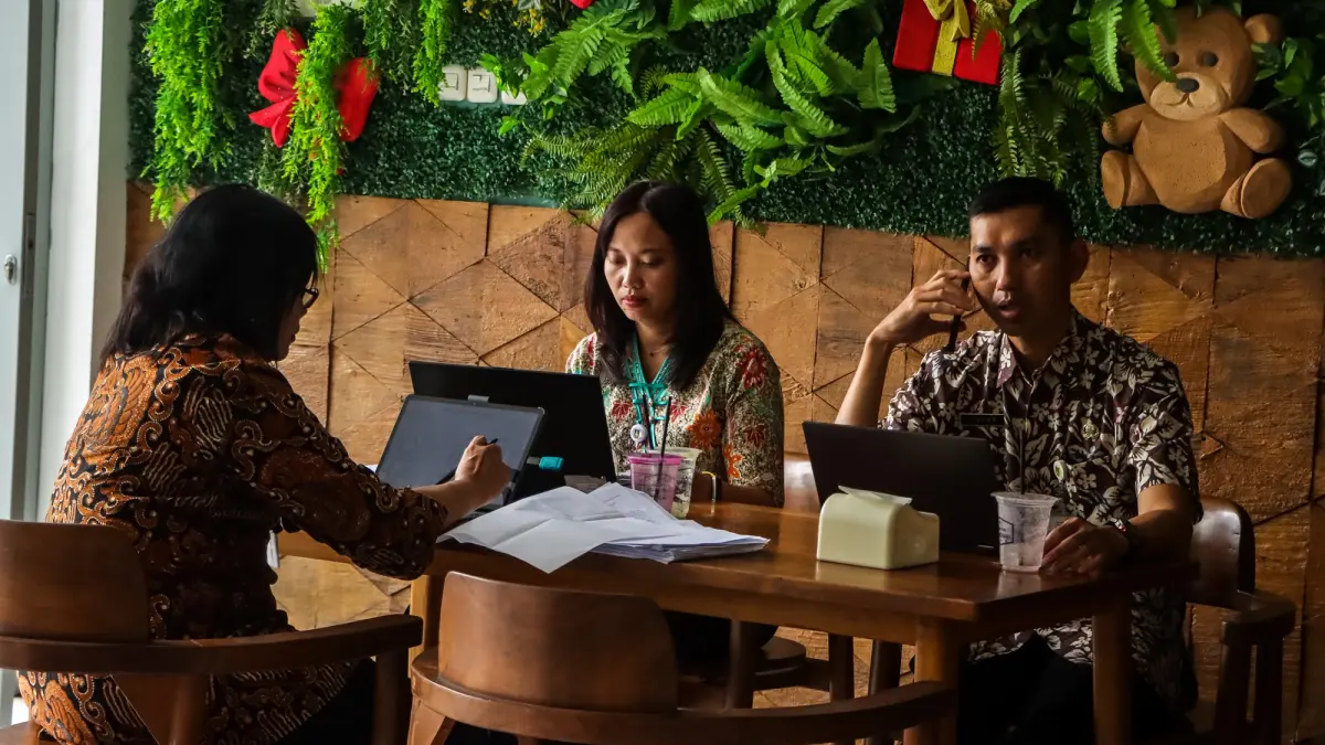 Ilustrasi - Sejumlah ASN lakukan Work From Home atau Work From Anywhere di Kota Solo. (M Ihsan/Radar Solo)