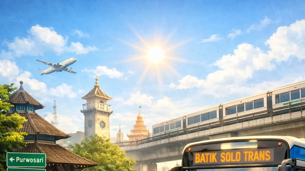 Pemkot Solo dorong Bike to Work dengan dukungan 25 km jalur sepeda dan integrasi Batik Solo Trans. (ILUSTRASI)