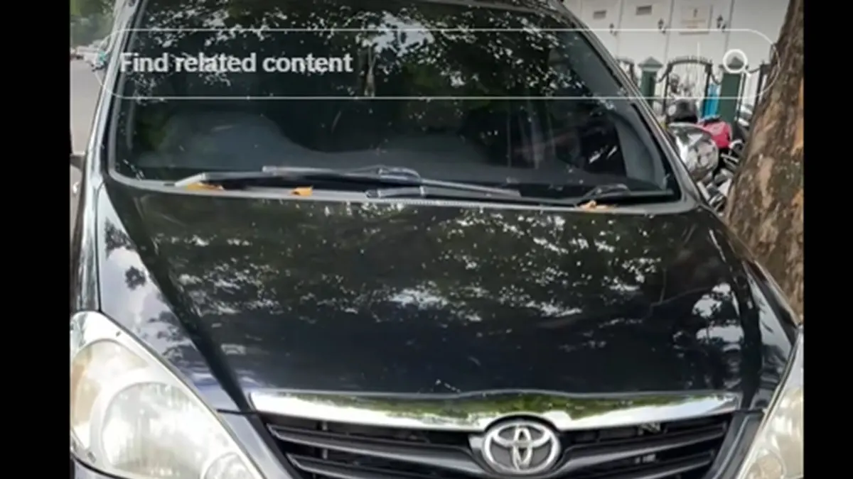 Screenshoot Mobil plat ganda