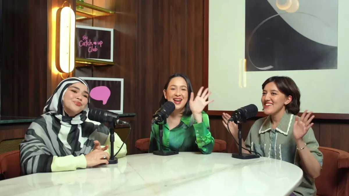 Sivia Azizah Viral dalam Podcast The Catch Up Club. (youtube the catch up club)