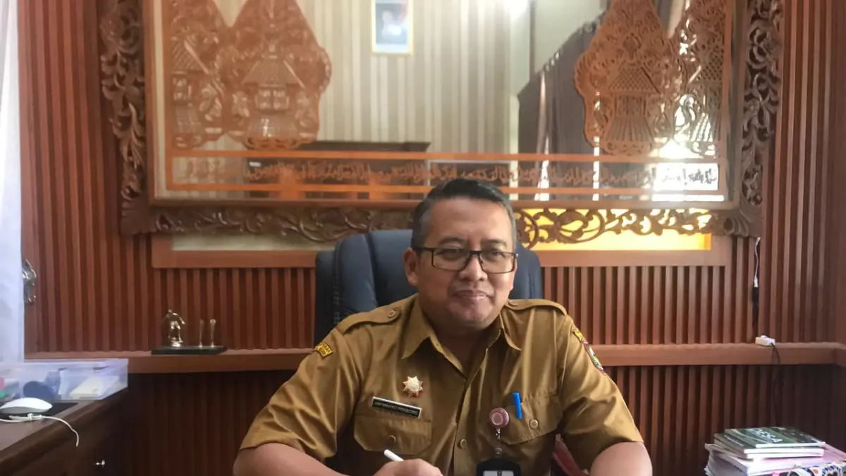 Ari Wahyu Prabowo, Kepala Dispermasdes Boyolali. (ABDUL KOFID/SOLOBALAPAN.COM)