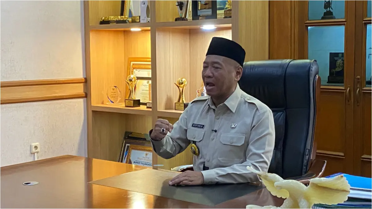 Bupati Tulungagung, Gatut Sunu Wibowo. (Radar Tulungangung)