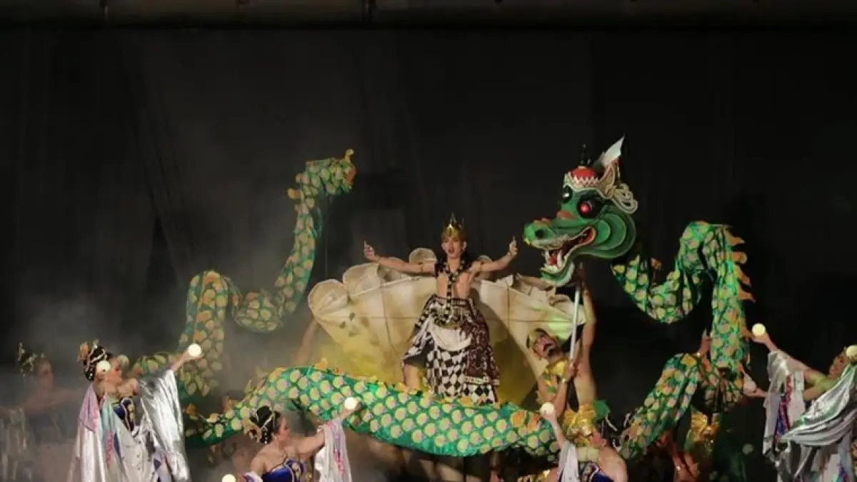 Lakon Dewa Ruci Guru Sejati dalam Opera Bakdan Ning Solo 2026. (Instagram: @moncariswara)