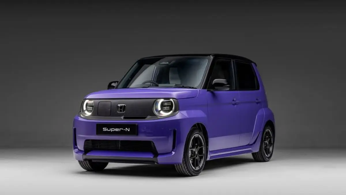 Honda Super-One EV, atau yang juga dikenal sebagai Brio Versi Listrik. (Honda UK)