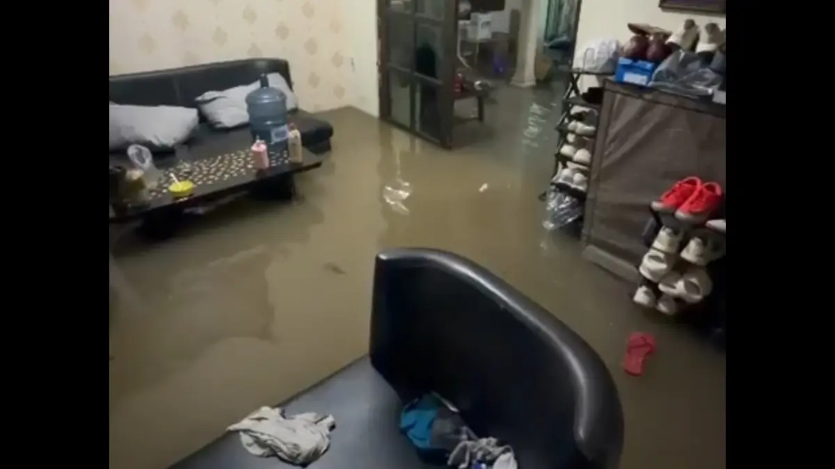 Hujan deras semalam suntuk Selasa (14/4) mengakibatkan banjir di sejumlah wilayah Sukoharjo. (Ist)